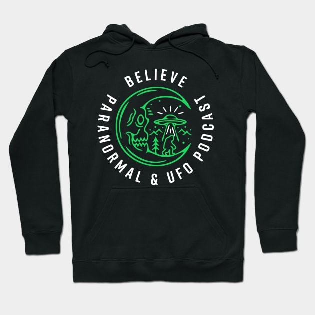 Spooky Moon Hoodie by Believe Podcast